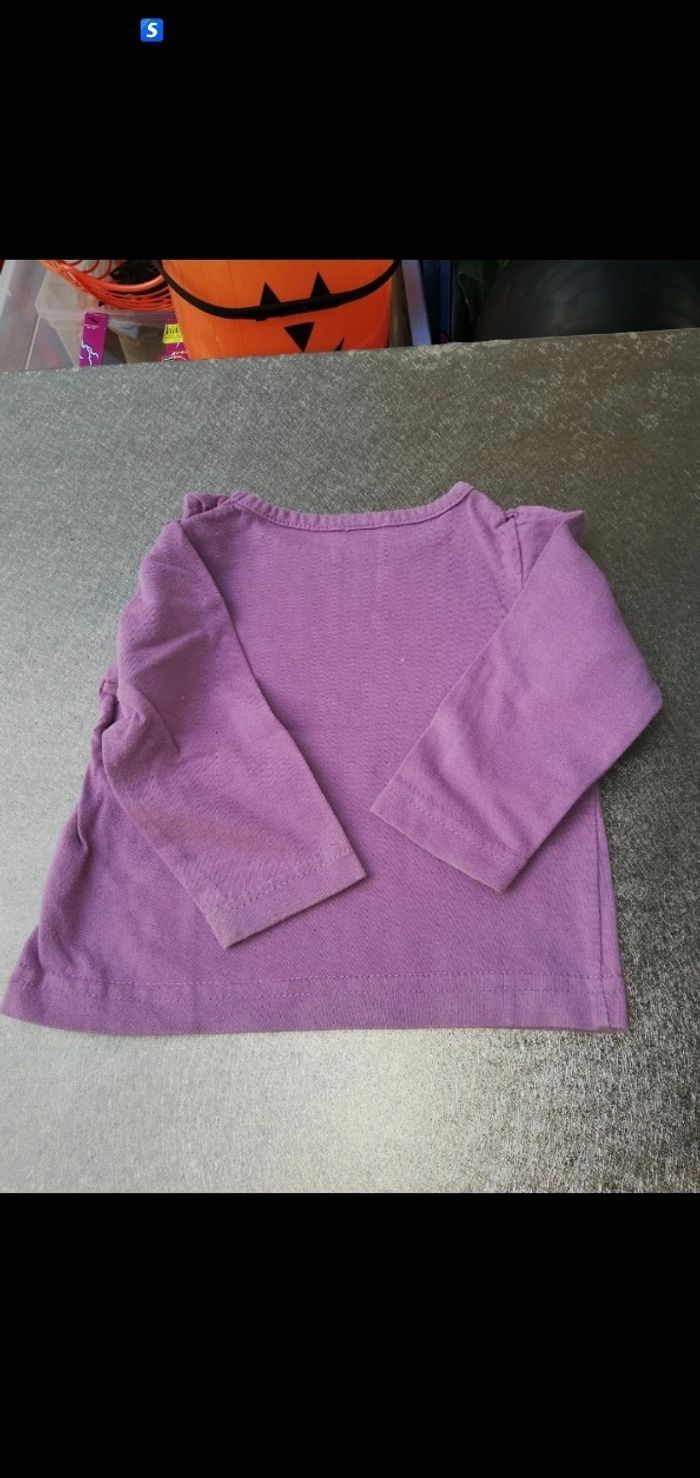 Tee-shirt manches longues mauve
Sweetie
12 mois fille
Sans marque - photo numéro 3