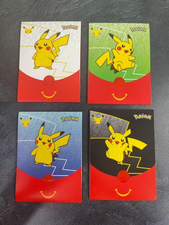 Coffret Pokémon McDonald's 25 ans 2021