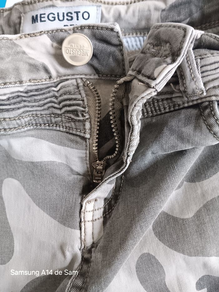 Jean militaire femme megusto denim 38 - photo numéro 3