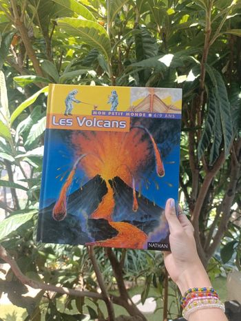 Livre mon petit monde Les volcans.