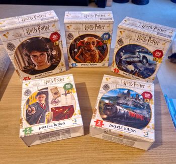 Lot de 5 puzzle harry potter