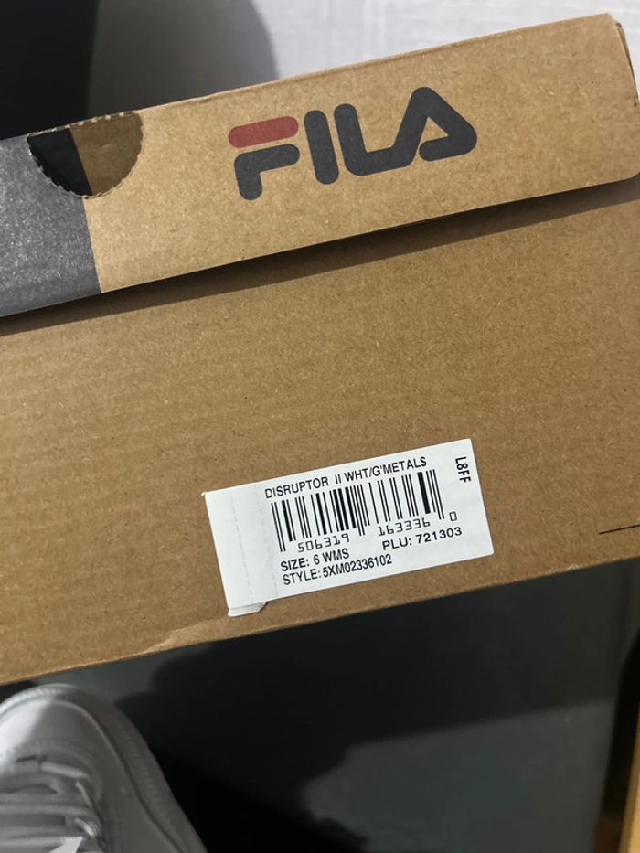 Baskets compensées Fila Disruptor 2 blanches 39.5 - photo numéro 7