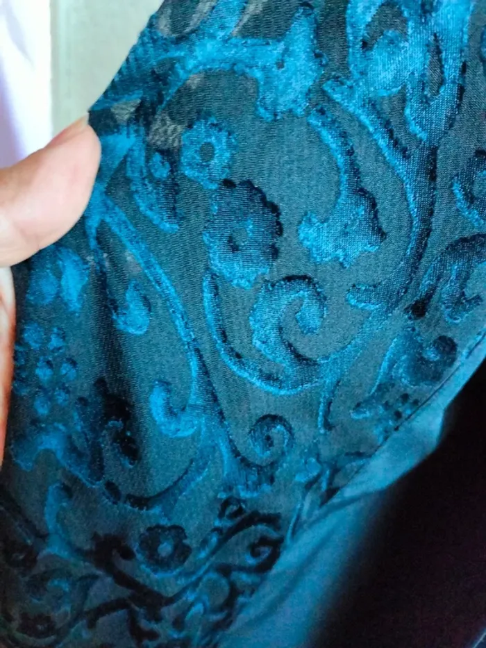 Blazer léger noir avec manche en dentelle transparente T 54 - photo numéro 10