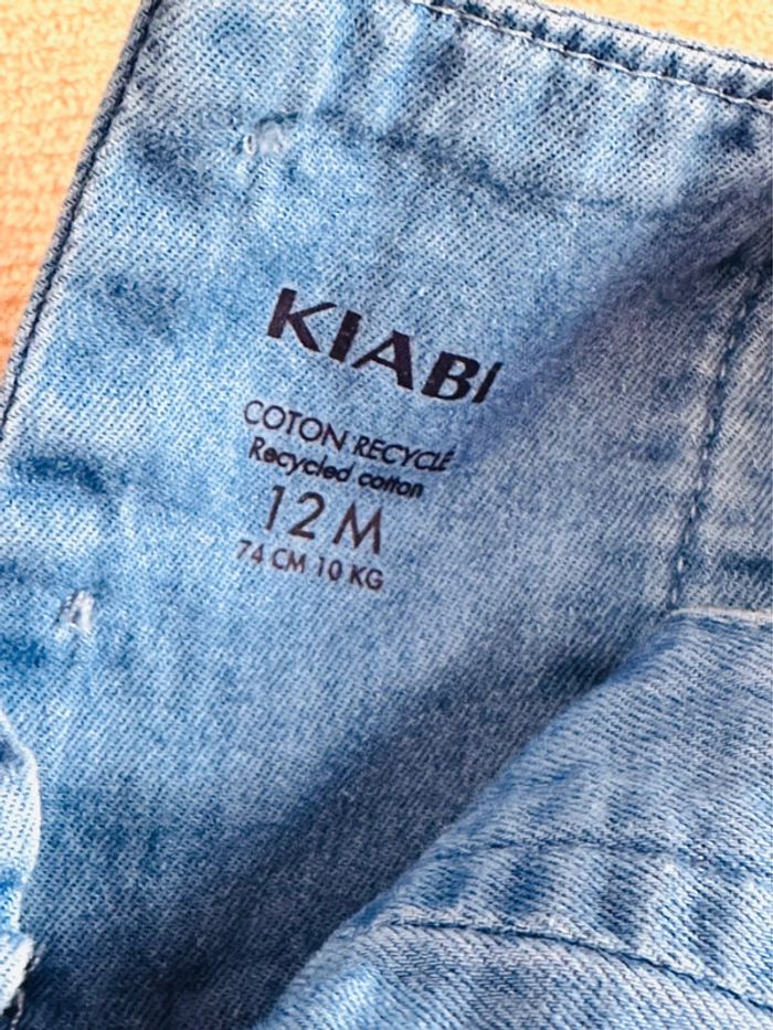 Salopette jean fille - photo numéro 4