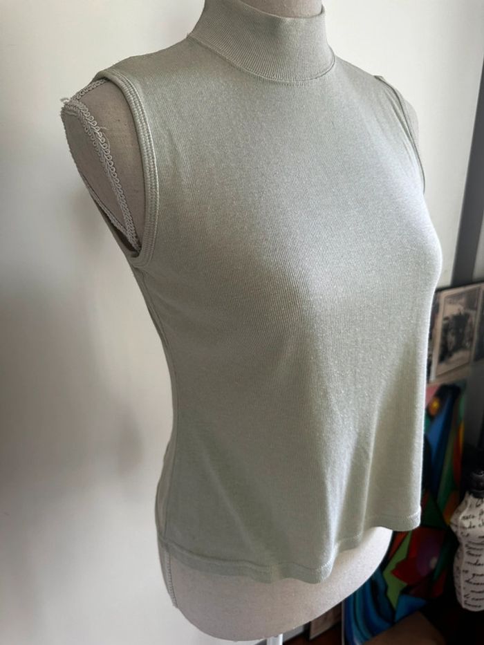 👚 Débardeur Américain– Vert d’eau claire - photo numéro 2