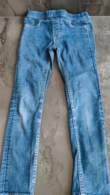 Legging slim jean 6 7 ans