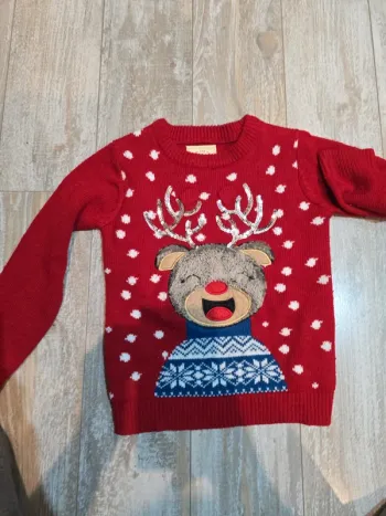 Pull Noël #orianablgarcon5ans
