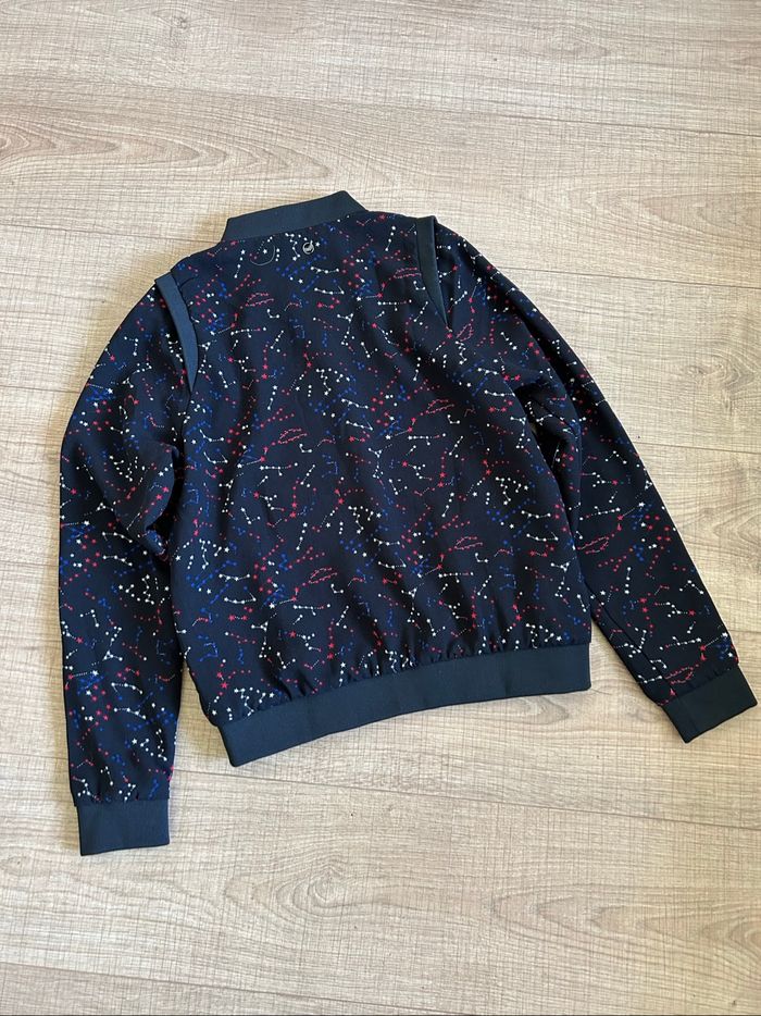 Veste noire et imprimée Kaporal taille XS excellent état - photo numéro 9