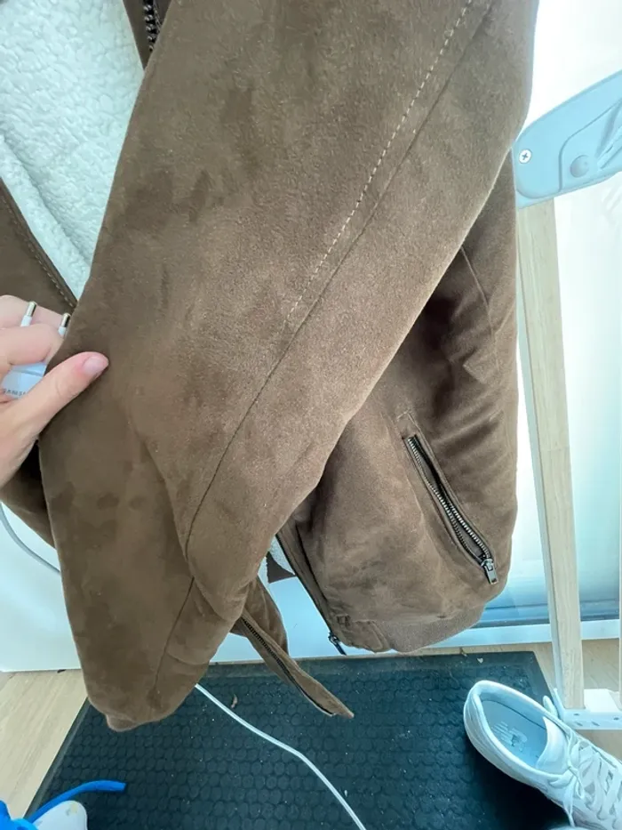 Veste homme en daim marron Burton - photo numéro 3