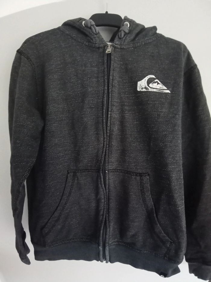 Sweat à capuche zippé Quicksilver 12 ans