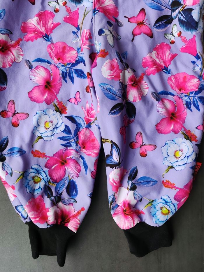 Combinaison de pluie ielm violette et rose - photo numéro 4