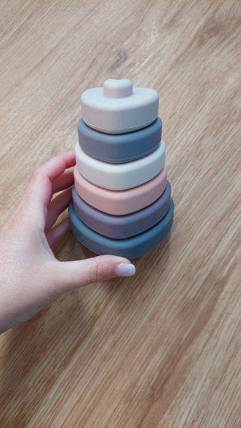 Cœur à empiler silicone