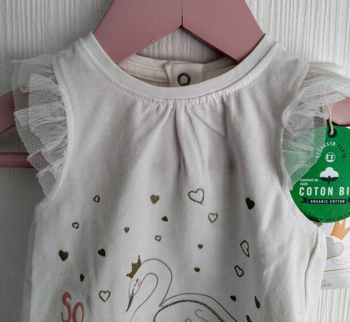 Débardeur Cygne - Bébé Fille - photo numéro 3