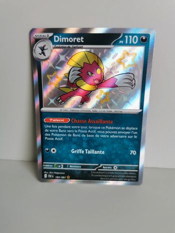 Carte Pokémon Dimoret 183/091