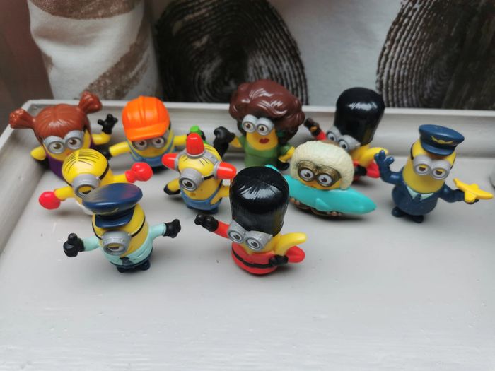 Lot de 10 figurines Minions McDonald's - photo numéro 9