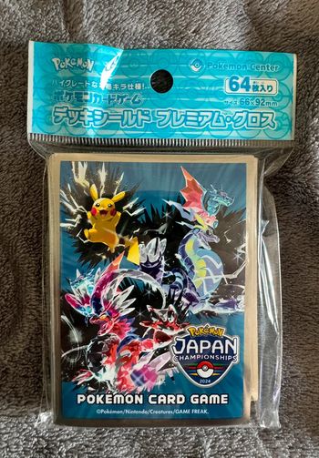 Sleeve japan championships 2024 Pokémon center 🇯🇵