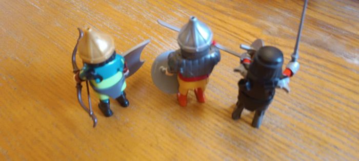 Playmobil * lots de 3 figurines avec accessoires - photo numéro 3
