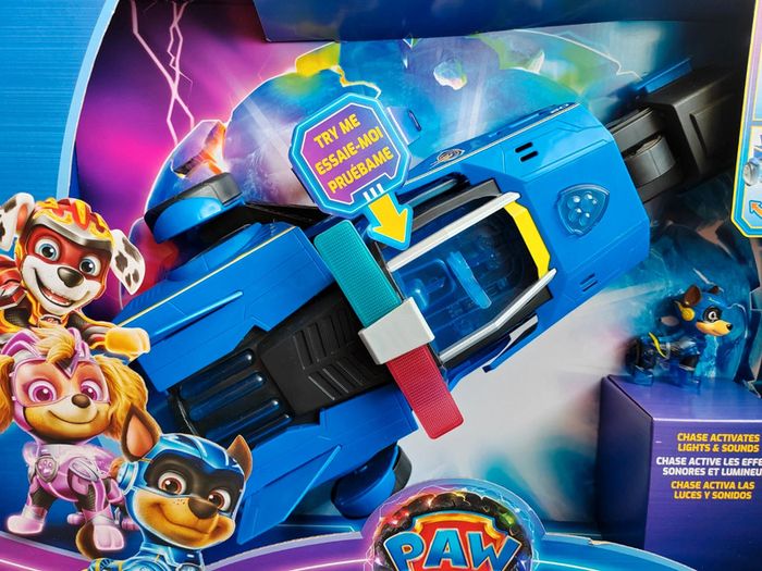 Grande voiture de Police - La Pat Patrouille, Chase - Paw patrol ( 40cm ) - photo numéro 2