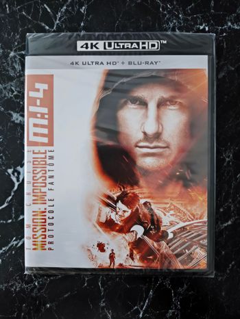 Mission Impossible 4 : Protocole Fantôme (neuf) en 4K UHD et Blu-ray