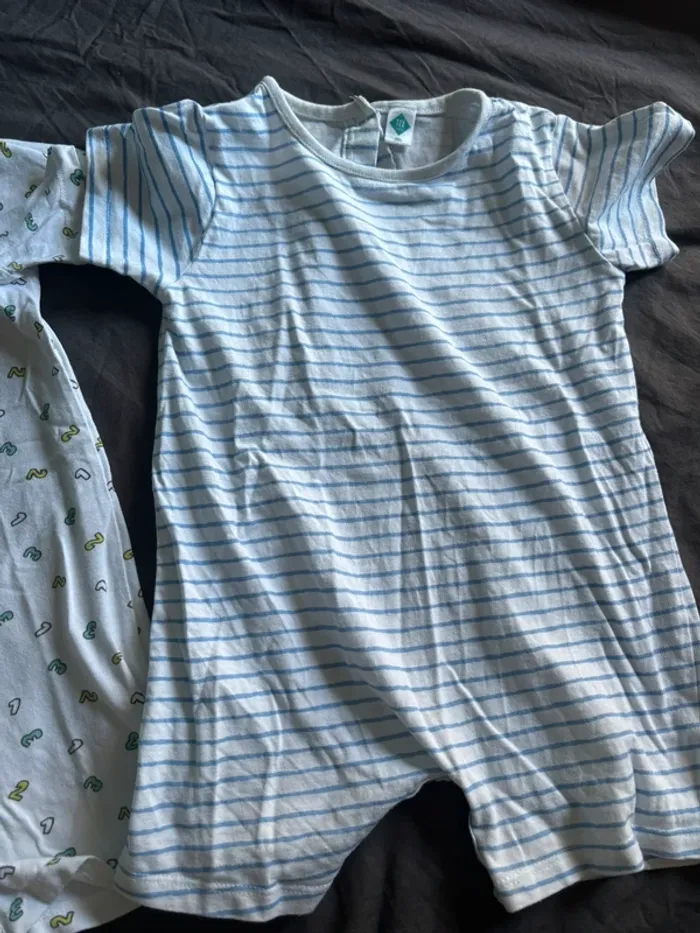 Lot de 3 combinaisons short 36mois 3 ans - photo numéro 4