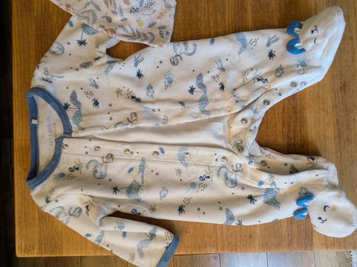 Lot de 3 dors-bien velours - photo numéro 4