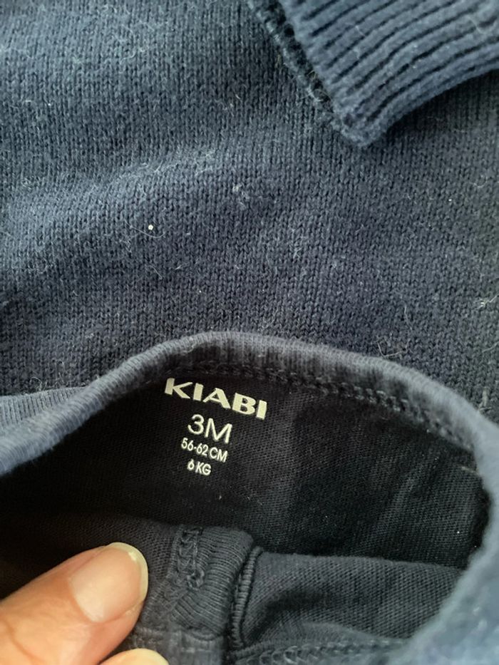 Gilet petit haut Kiabi 3 mois - photo numéro 3