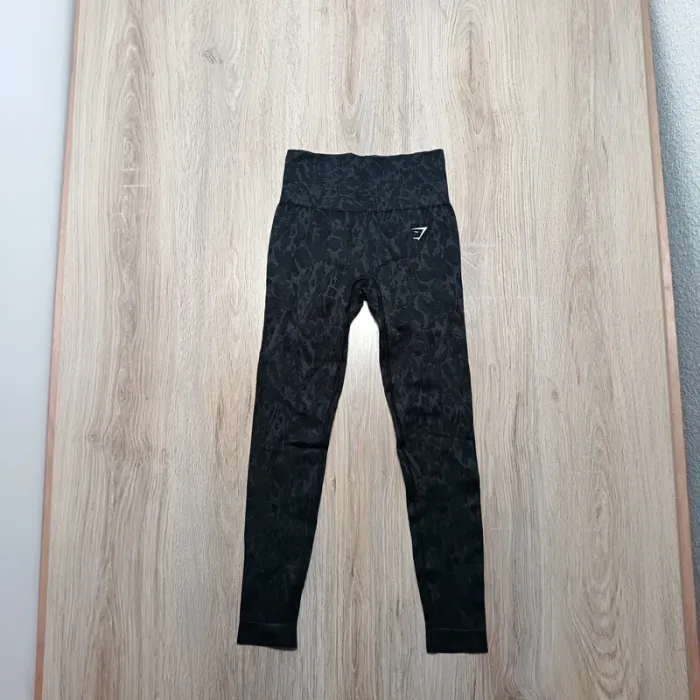 Legging gymshark femme xs gris foncé noir