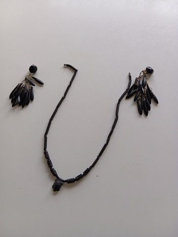 Collier et pendentif tortue +1paire de boucles d'oreilles