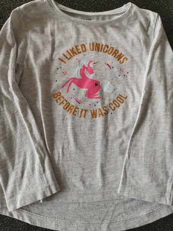 Tee shirt licorne 3 ans