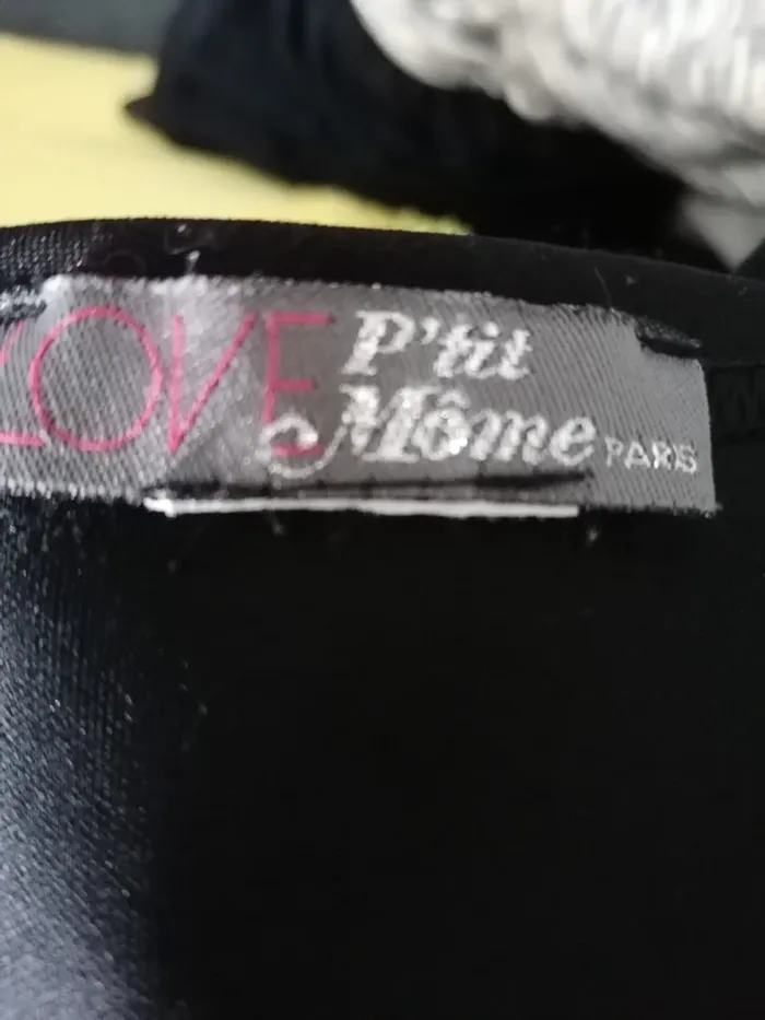 Robe noire p'tit môme XXS - photo numéro 2
