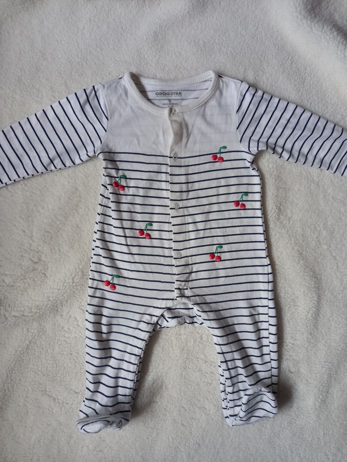 Lot de 3 pyjamas fille 6 mois - photo numéro 4