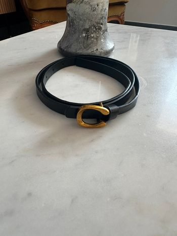 Ceinture fine noire
