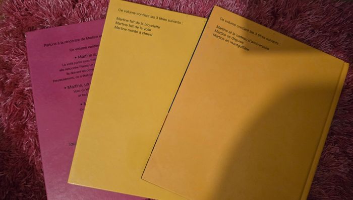 Lot de 3 livres Martine - photo numéro 2