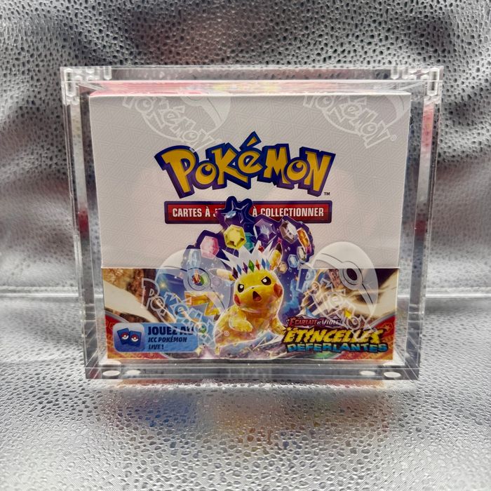 5 protections acryliques aimantées neuves pour DISPLAY Pokémon - photo numéro 2
