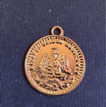 Pendentif 5 pesos mexicain