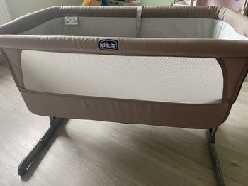 Lit CHICCO next to me