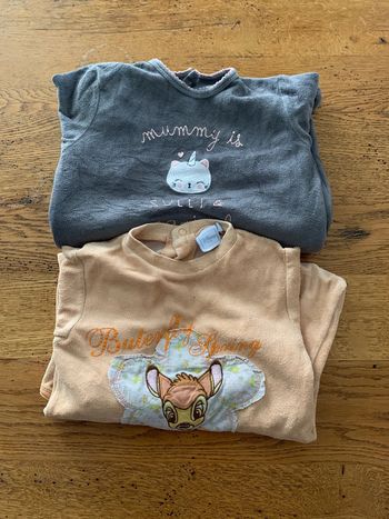 Lot 2 pyjamas 18 mois fille