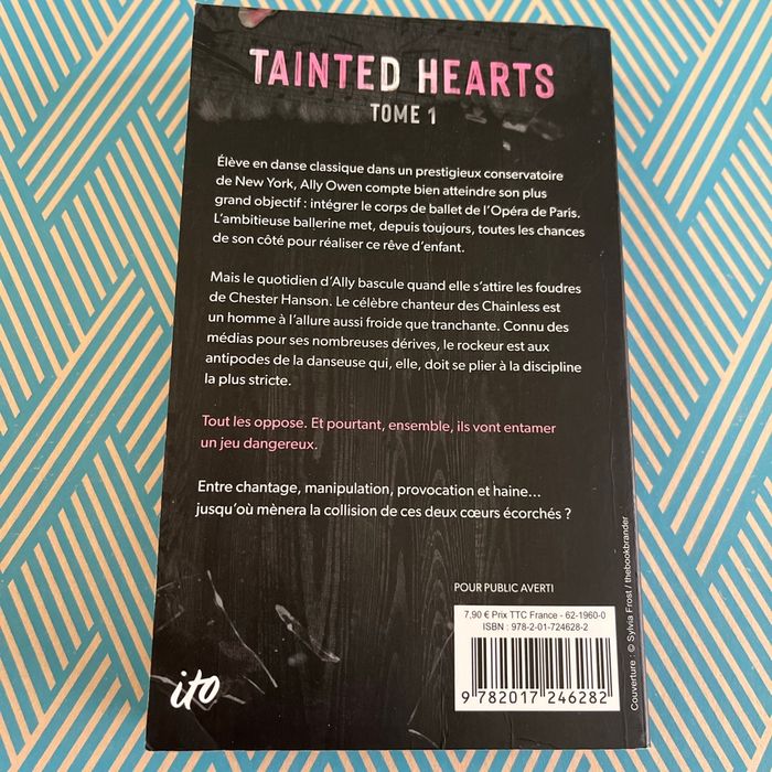 Livre Tainted Hearts de Jenn GUERRIERI - photo numéro 3