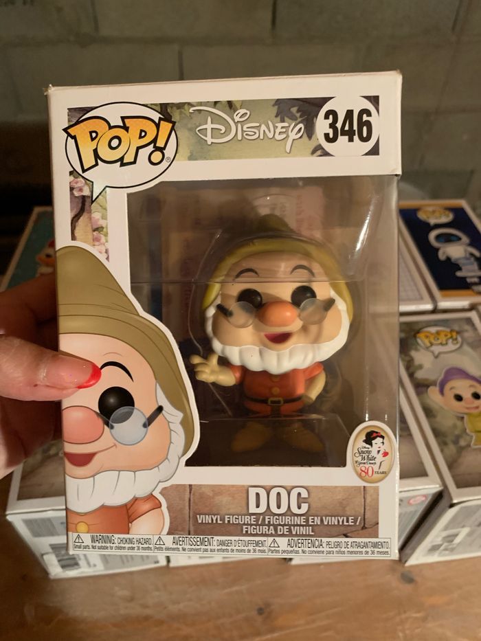 Lot blanche neige Funko pop disney - photo numéro 5
