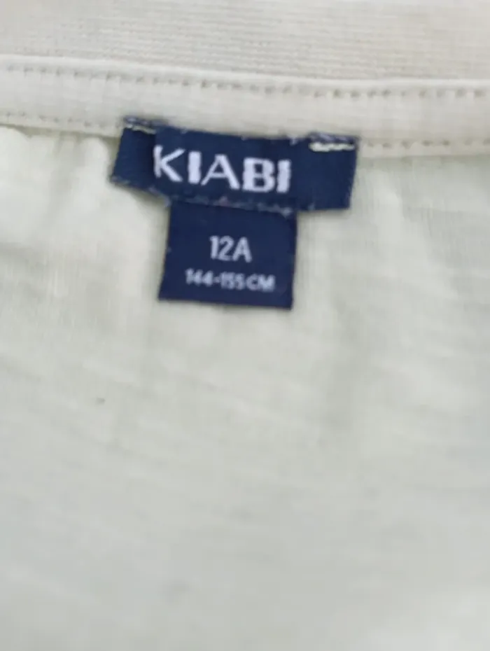 T-Shirt Kiabi jaune 12 ans - photo numéro 3