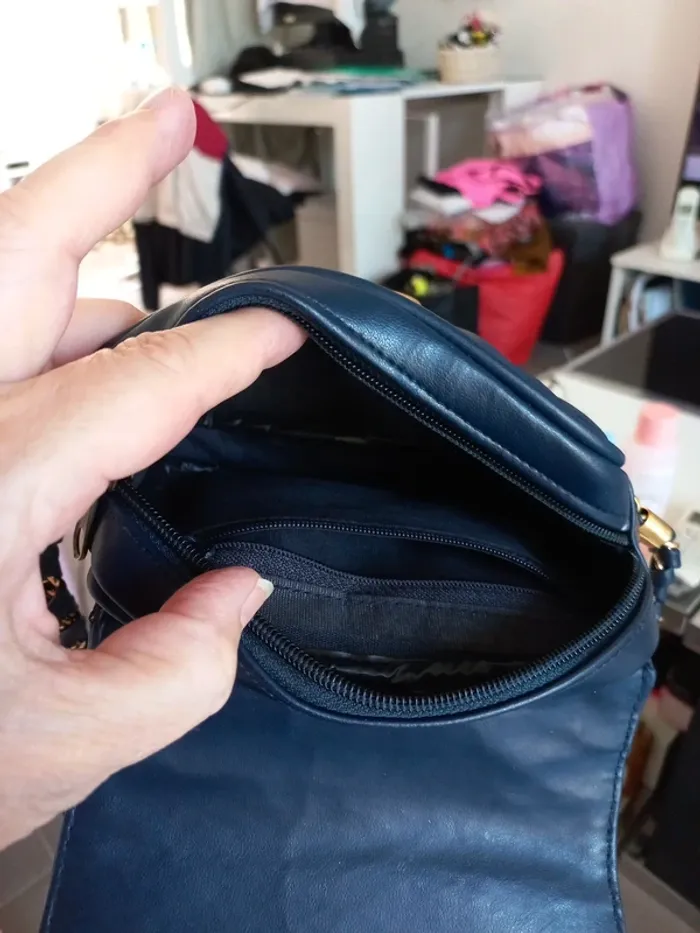 Sac bleu marine - photo numéro 8