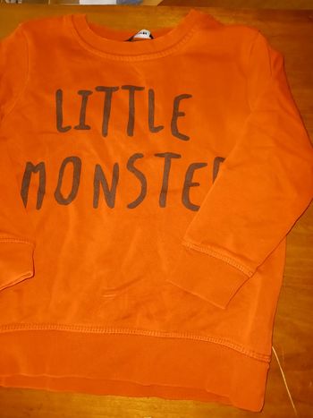 Pull rouge 4 ans georges