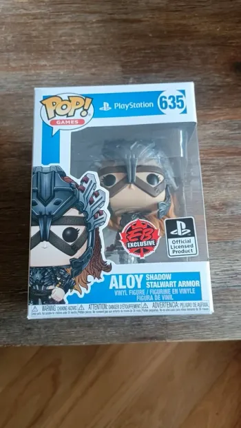 Funko pop Aloy shadow stalwart armor 635