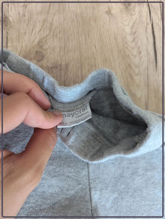 Lot de 2 pantalons 6 mois - photo numéro 5