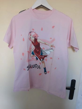 Tee-shirt Sakura (Naruto) oversize
