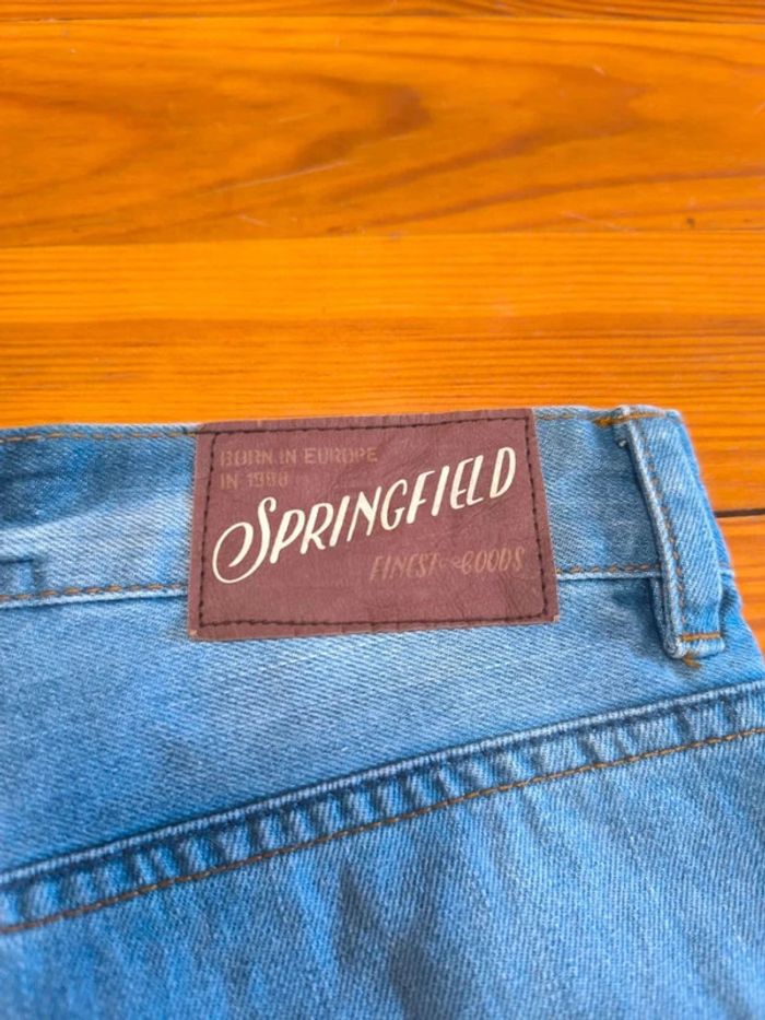 Jeans Regular Springfield - Taille 40 W 30 - Bleu clair - photo numéro 6