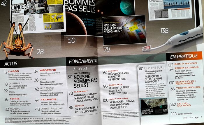 5 magazines science & vie thème Vie extraterrestre - photo numéro 4