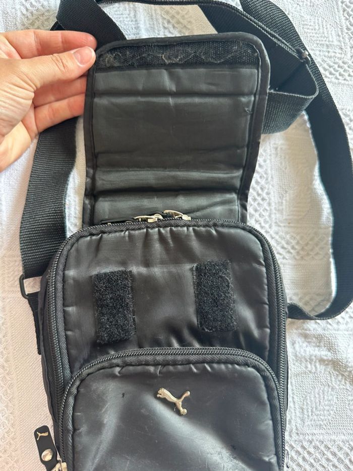 Sacoche homme puma noire - photo numéro 7