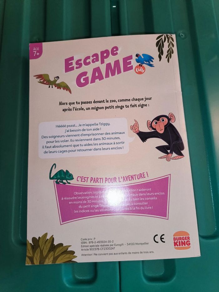 Livre escape game - photo numéro 2