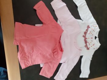 Lot de 5 t-shirt manches longues